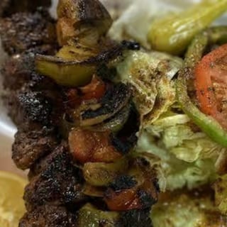 Lamb Kabob Plate
