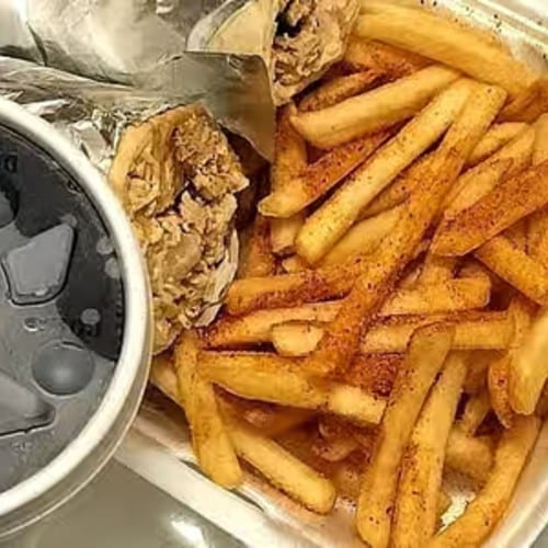 Chicken Gyro Roll-Up.